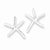 Sterling Silver Starfish Post Earrings