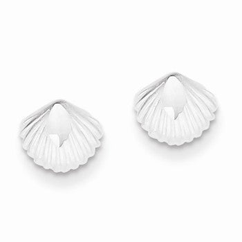 Sterling Silver Shell Mini Earrings