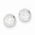 Sterling Silver Soccer Ball Mini Earrings