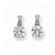 Sterling Silver CZ Earrings
