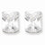 Sterling Silver 10x8 Emerald Stud Earrings