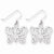 Sterling Silver Butterfly Earrings
