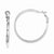 Sterling Silver Rhodium Plated Hinged Earrings
