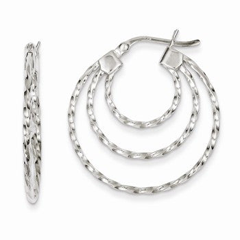 Sterling Silver Hoop Earrings