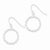 Sterling Silver Dangle Shepherd Hook Earrings