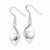 Sterling Silver Polished Dangle Earrings