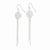 Sterling Silver Dangle Shepherd Hook Earrings