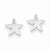 Sterling Silver Starfish Mini Earrings