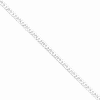 Sterling Silver Beveled Curb Chain