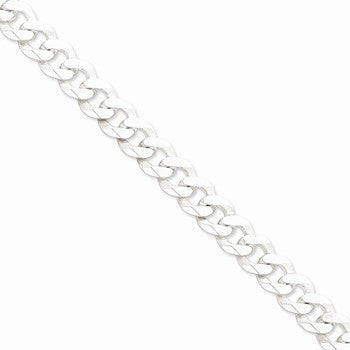 Sterling Silver Beveled Curb Chain