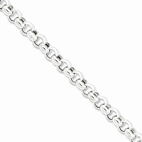 Sterling Silver Rolo Bracelet
