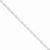 Sterling Silver Hollow Loose Rope Chain