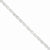 Sterling Silver Hollow Loose Rope Chain Bracelet