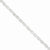 Sterling Silver Hollow Loose Rope Chain