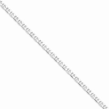 Sterling Silver Hollow Anchor Chain