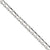 Sterling Silver Fancy Box Link Chain Bracelet