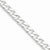 Sterling Silver Polished Curb Chain Bracelet