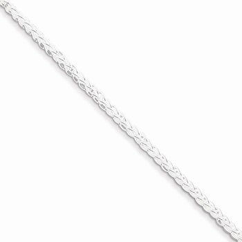 Sterling Silver Square Spiga Chain