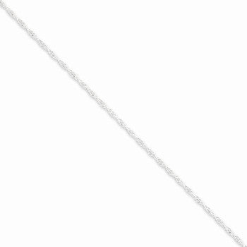 Sterling Silver Loose Rope Chain
