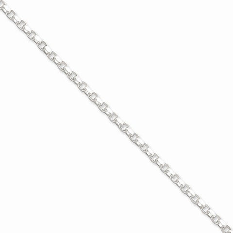 Sterling Silver Rolo Chain Bracelet