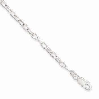 Sterling Silver Fancy Rolo Chain