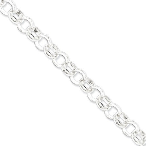 Sterling Silver Belcher Light Bracelet