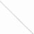 Sterling Silver Oval Rolo Necklace