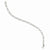 Amore La Vita Sterling Silver Rhodium Plated 5mm Rolo Charm