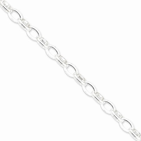 Sterling Silver Rolo Chain Bracelet