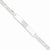 Sterling Silver Id Figaro Link Bracelet