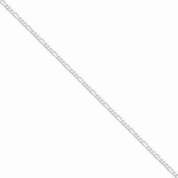 Sterling Silver Figaro Chain
