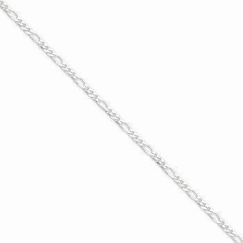 Sterling Silver Figaro Chain
