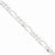 Sterling Silver Figaro Chain