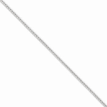 Sterling Silver Diamond-Cut Round Franco Chain