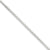 Sterling Silver Diamond-Cut Snake Chain Bracelet