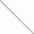 Sterling Silver Flat Oval Snake Chain
