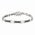 Sterling Silver Mrc Brc Flex X Hinged Bracelet