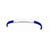 Sterling Silver Dark Blue Rubber Bracelet
