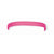 Sterling Silver Pink Rubber Bracelet