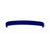 Sterling Silver Dk Blue Rubber Bracelet