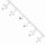 Sterling Silver Polished Dangling Crosses Charm