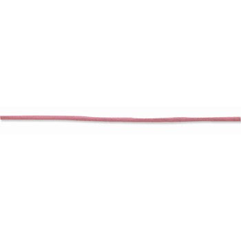 Sterling Silver Pink Leather Cord Necklace