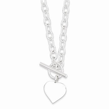 Sterling Silver Heart Necklace