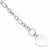 Sterling Silver Dangling Heart with Cz Bracelet