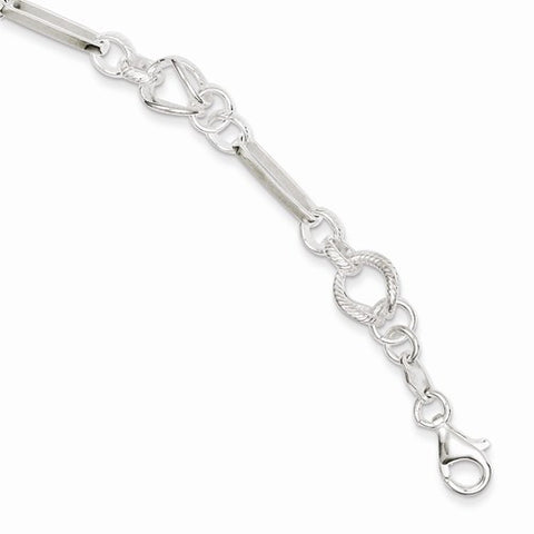 Sterling Silver Fancy Bracelet