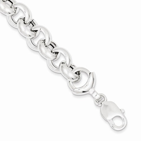 Sterling Silver Fancy Link Bracelet