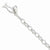 Sterling Silver Ichtus Dangle Link Bracelet