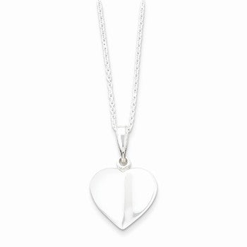 Sterling Silver Heart Necklace