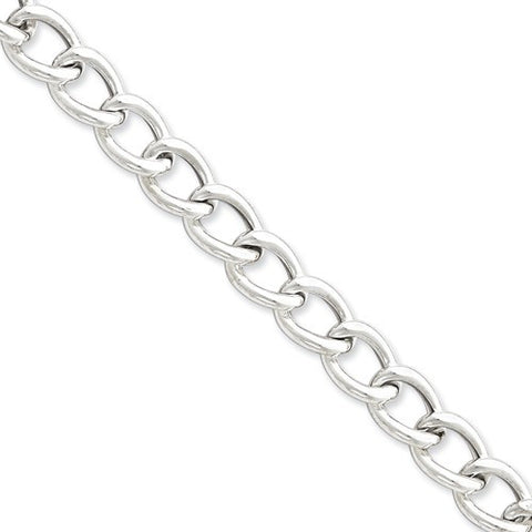 Sterling Silver Hollow Cable Bracelet