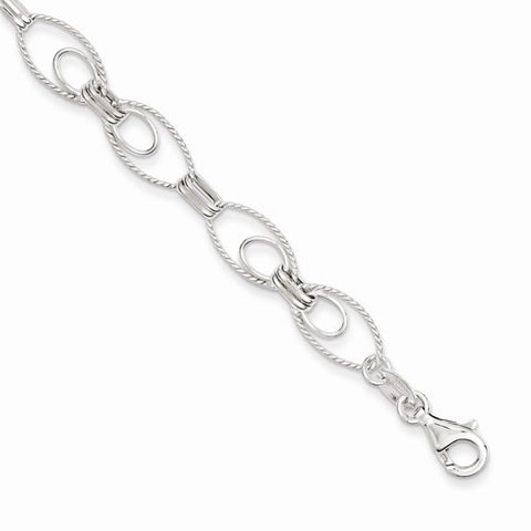 Sterling Silver Fancy Bracelet